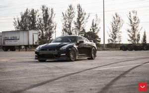 Nissan GT-R on Vossen Wheels (VFS2) 2017 года